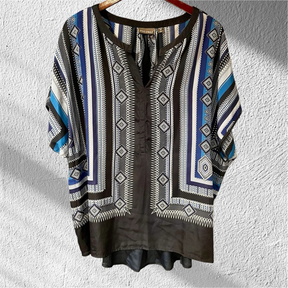Roz & Ali Handkerchief Blouse